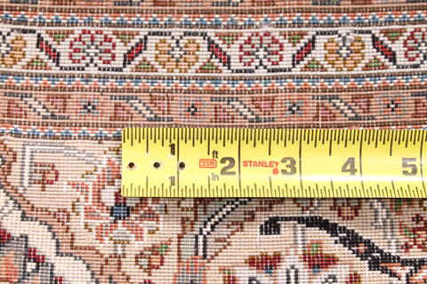 Mahi Beige Runner Hand Knotted 67 X 199  Area Rug 254-29707 Image 7