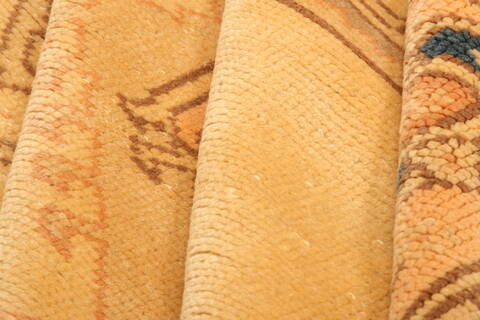 Oushak Brown Hand Knotted 92 X 1110  Area Rug 100-29709 Image 2