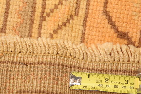 Oushak Brown Hand Knotted 92 X 1110  Area Rug 100-29709 Image 4