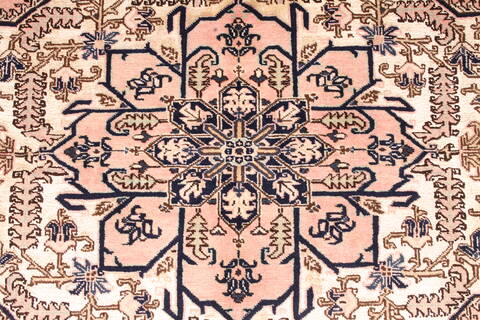 Ardebil Purple Square Hand Knotted 50 X 50  Area Rug 254-29728 Image 2