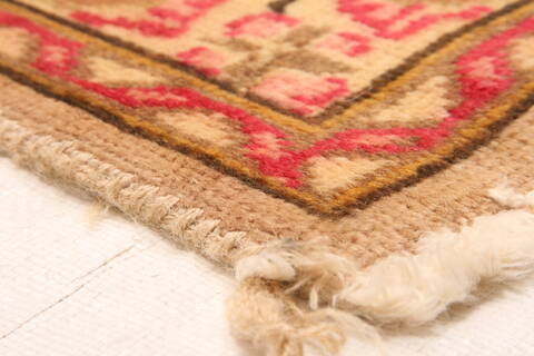Tabriz Red Hand Knotted 99 X 1210  Area Rug 100-29752 Image 1