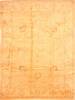 Oushak Yellow Hand Knotted 90 X 123  Area Rug 100-29756 Thumb 0