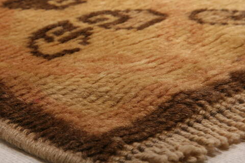 Oushak Brown Hand Knotted 811 X 130  Area Rug 100-29759 Image 5