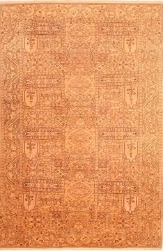 Kayseri Brown Hand Knotted 8'6" X 11'10"  Area Rug 100-29762
