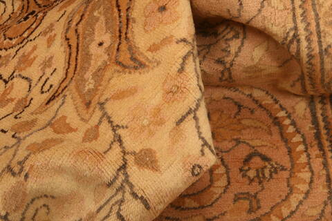Kayseri Beige Hand Knotted 81 X 124  Area Rug 100-29793 Image 1