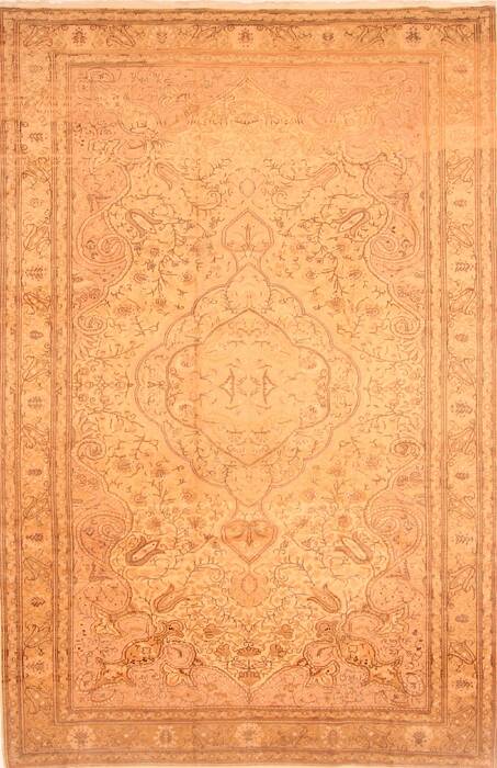 Kayseri Beige Hand Knotted 81 X 124  Area Rug 100-29793 Image 0
