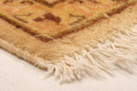 Kashan Brown Hand Knotted 99 X 133  Area Rug 100-29794 Image 5