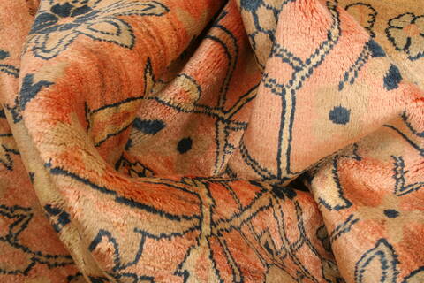 Mahal Red Hand Knotted 910 X 124  Area Rug 100-29799 Image 1