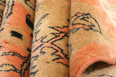 Mahal Red Hand Knotted 910 X 124  Area Rug 100-29799 Image 2