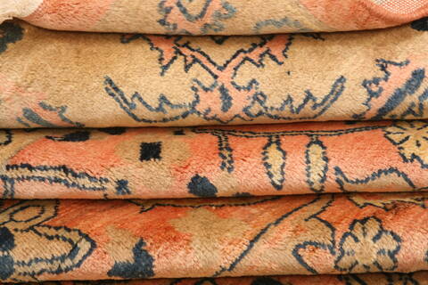 Mahal Red Hand Knotted 910 X 124  Area Rug 100-29799 Image 3
