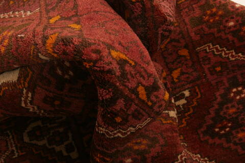 Kunduz Red Hand Knotted 310 X 56  Area Rug 100-29823 Image 1