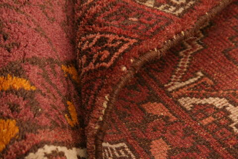 Kunduz Red Hand Knotted 310 X 56  Area Rug 100-29823 Image 2