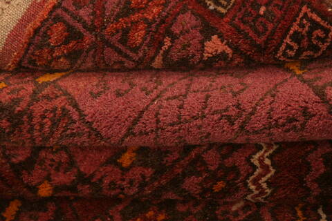 Kunduz Red Hand Knotted 310 X 56  Area Rug 100-29823 Image 3