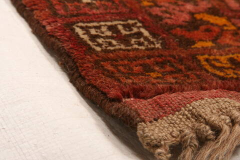 Kunduz Red Hand Knotted 310 X 56  Area Rug 100-29823 Image 5