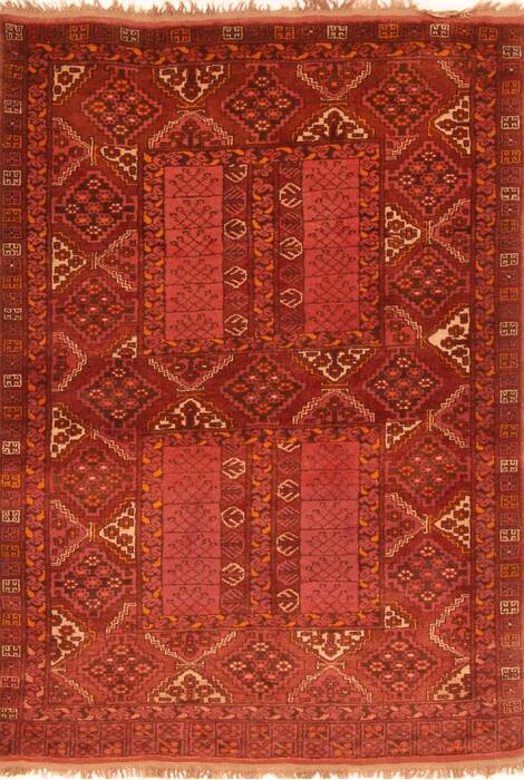 Kunduz Red Hand Knotted 310 X 56  Area Rug 100-29823 Image 0