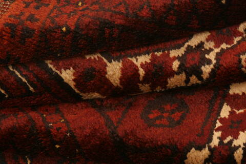Bokhara Red Hand Knotted 44 X 64  Area Rug 100-29829 Image 3