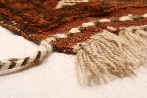 Turkman Red Hand Knotted 37 X 66  Area Rug 100-29854 Image 5