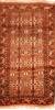 Turkman Red Hand Knotted 37 X 66  Area Rug 100-29854 Thumb 0