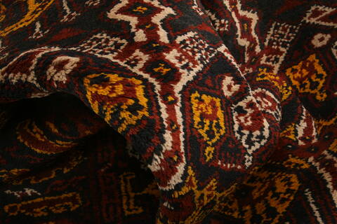 Kunduz Red Square Hand Knotted 36 X 42  Area Rug 100-29855 Image 1