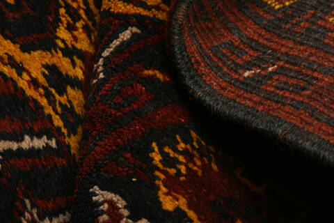 Kunduz Red Square Hand Knotted 36 X 42  Area Rug 100-29855 Image 2