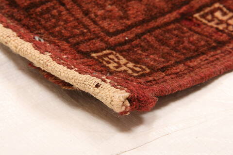 Kunduz Red Hand Knotted 32 X 54  Area Rug 100-29861 Image 5