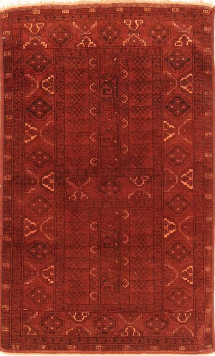 Kunduz Red Hand Knotted 32 X 54  Area Rug 100-29861 Image 0
