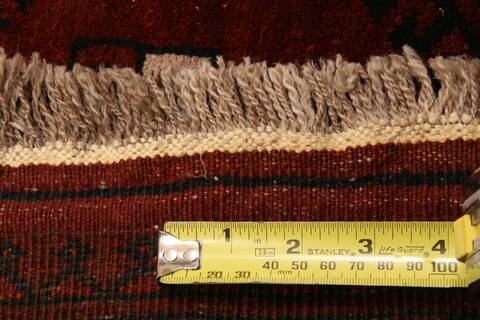 Bokhara Red Hand Knotted 311 X 611  Area Rug 100-29864 Image 4
