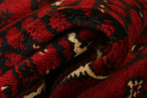 Kunduz Red Hand Knotted 35 X 54  Area Rug 100-29871 Image 1