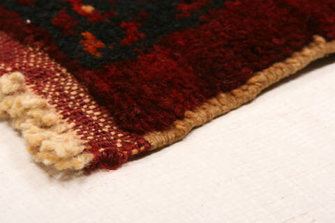 Kunduz Red Hand Knotted 35 X 54  Area Rug 100-29871 Image 5