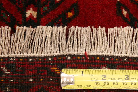 Kunduz Red Hand Knotted 36 X 61  Area Rug 100-29872 Image 5