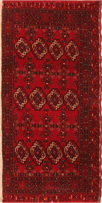 Kunduz Red Hand Knotted 36 X 61  Area Rug 100-29872 Image 0
