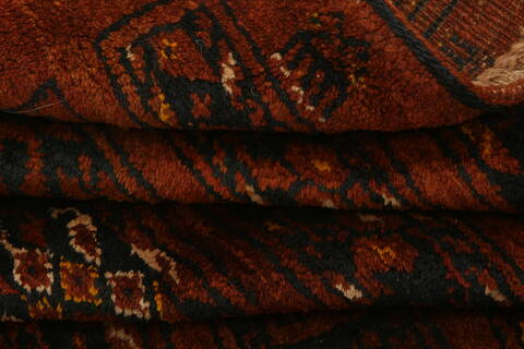 Shahsavan Red Hand Knotted 38 X 57  Area Rug 100-29881 Image 3