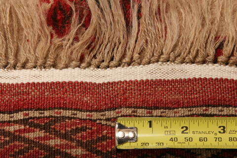 Turkman Red Hand Knotted 46 X 66  Area Rug 100-29887 Image 4