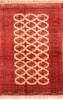 Turkman Red Hand Knotted 46 X 66  Area Rug 100-29887 Thumb 0