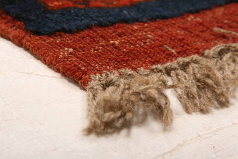 Yamouth Red Square Hand Knotted 56 X 65  Area Rug 100-29889 Image 5