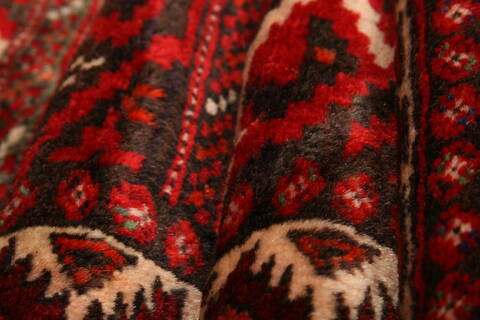 Turkman Red Hand Knotted 30 X 53  Area Rug 100-29896 Image 2