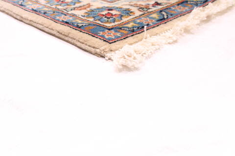 Kashan Blue Hand Knotted 109 X 150  Area Rug 254-29916 Image 6