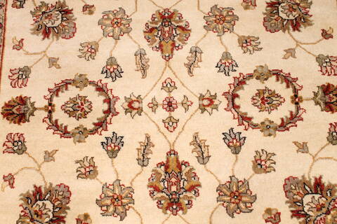 Pishavar Beige Hand Knotted 51 X 610  Area Rug 254-29986 Image 2