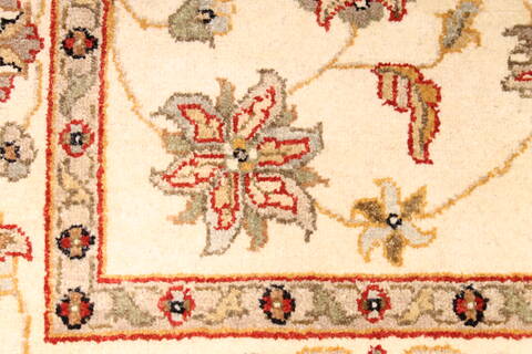 Pishavar Beige Hand Knotted 51 X 610  Area Rug 254-29986 Image 4