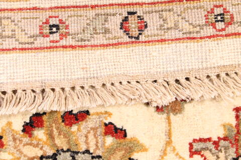 Pishavar Beige Hand Knotted 51 X 610  Area Rug 254-29986 Image 6
