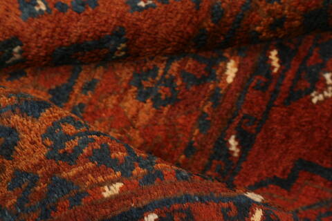 Turkman Brown Hand Knotted 33 X 55  Area Rug 100-30009 Image 1