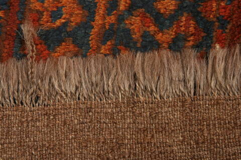 Turkman Brown Hand Knotted 33 X 55  Area Rug 100-30009 Image 4