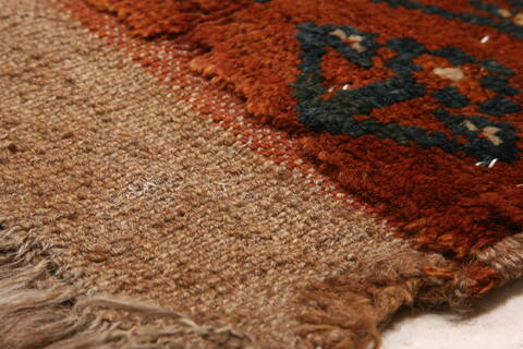 Turkman Brown Hand Knotted 33 X 55  Area Rug 100-30009 Image 6