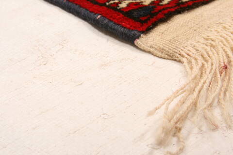 Bokhara Red Hand Knotted 37 X 65  Area Rug 100-30016 Image 6