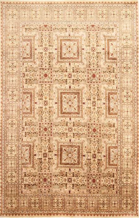 Bakhtiar Brown Hand Knotted 61 X 95  Area Rug 254-30029 Image 0