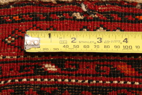 Bokhara Red Hand Knotted 32 X 57  Area Rug 100-30102 Image 4