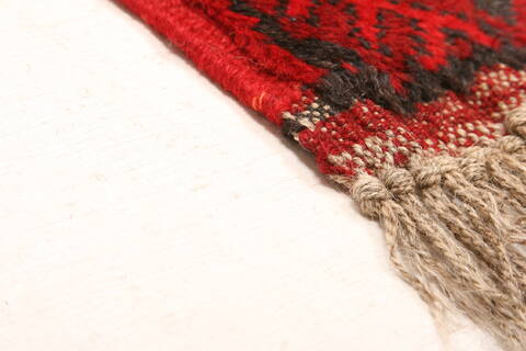 Kizalayak Red Hand Knotted 35 X 510  Area Rug 100-30132 Image 5