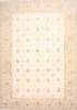 Tabriz Beige Hand Knotted 115 X 163  Area Rug 254-30144 Thumb 0