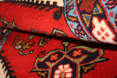 Ardebil Red Hand Knotted 26 X 37  Area Rug 400-30152 Image 1