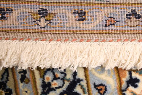 Nain Blue Hand Knotted 112 X 180  Area Rug 250-30176 Image 10